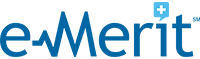 A depiction of the eMerit logo.