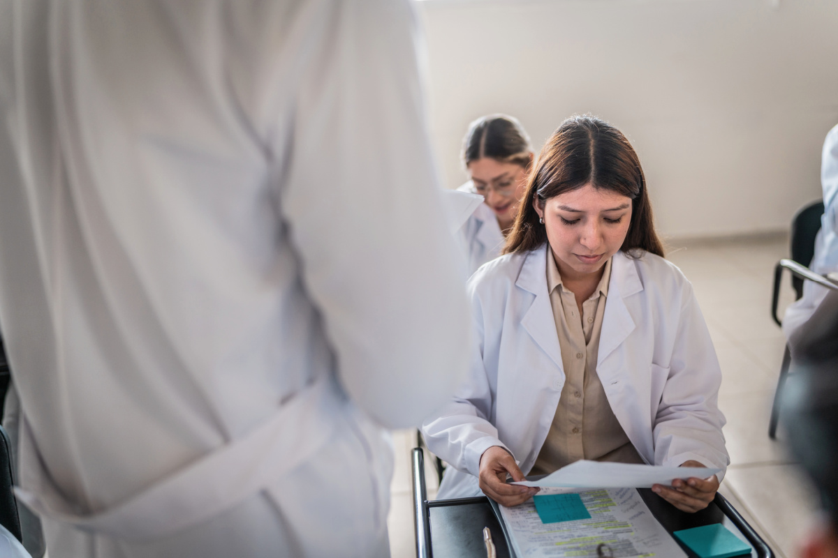 Physician with a disability during a medical board certification exam