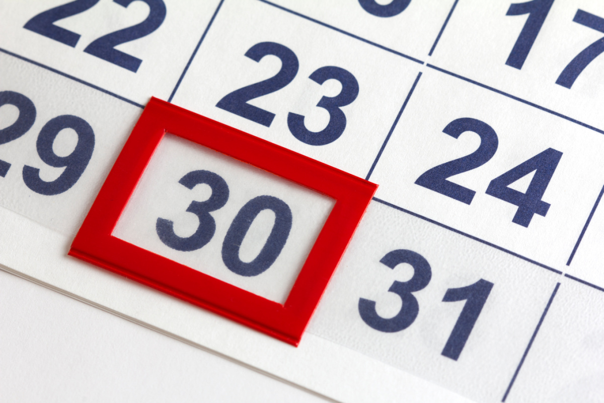 30-day leave of absence