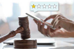 Patient leaving 1-star Google in defamation case